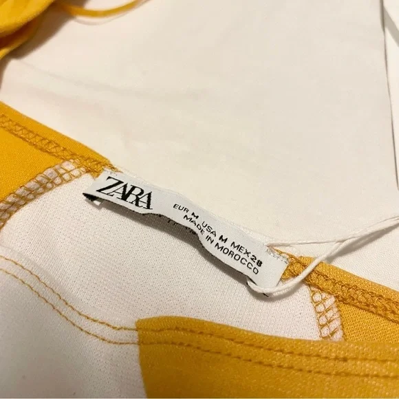 Zara Colorblock Dress Women’s Size Medium - Picture 6 of 16